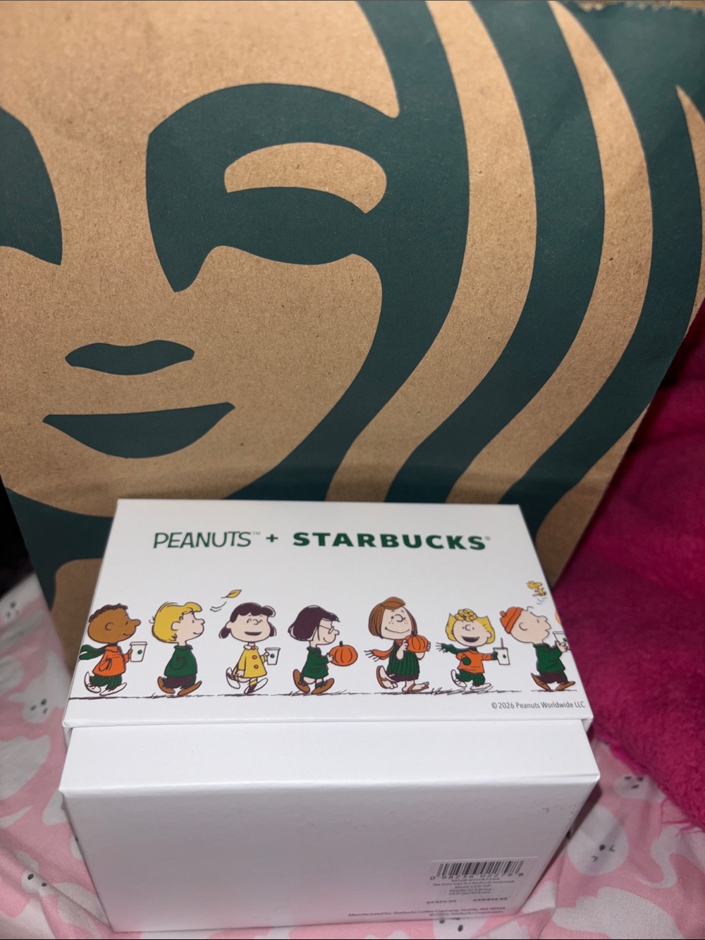 Starbucks x Peanuts 2026 MUG!